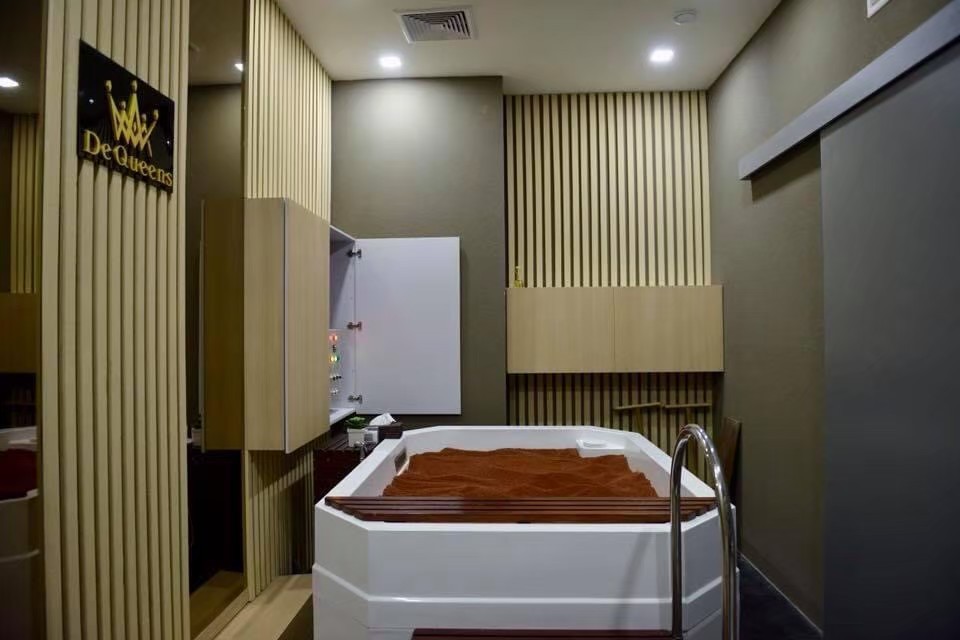 อ่างหินภูเขาไฟลาวาญี่ปุ่น หรือ Sand Bath Therapy